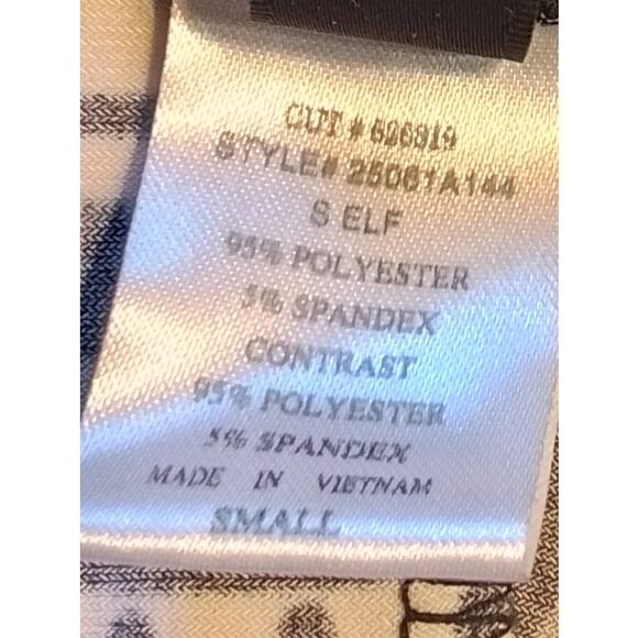 Heart Soul ; Multicolor blouse with black cummerbund and sliver clasp - Picture 8 of 8